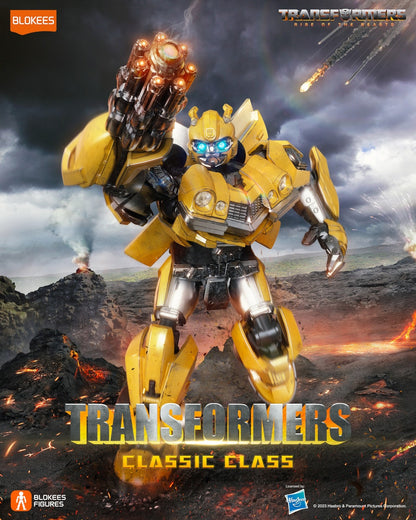 Blokees Kit fai da te modellino Transformers Classic Class 02 Bumblebee 10 cm Happy Distribution 71142
