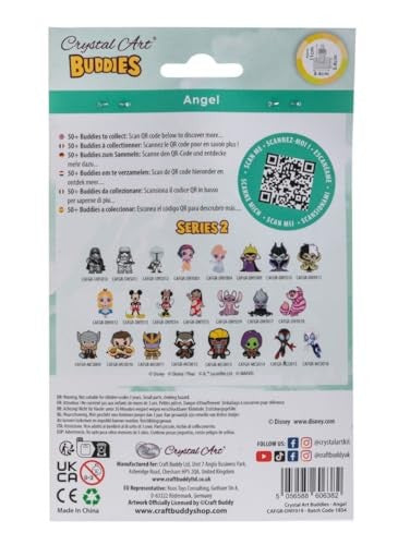 Crystal Art Buddies - Angel Disney Kit Diamond Painting 6+ Anni