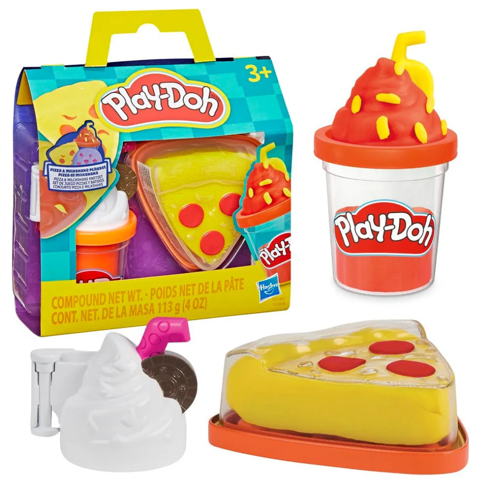 Play-Doh Treats To Go Pizza e Milkshake