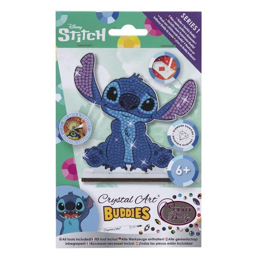 Crystal Art Buddies - Stitch Disney Kit Diamond Painting 6+ Anni (Set 2 pz)
