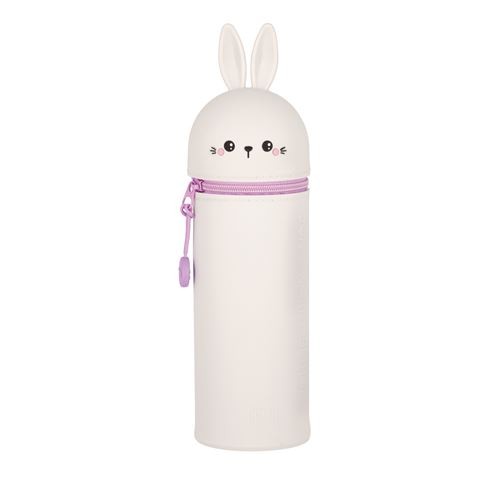 Legami Kawaii 2-in-1 Soft Silicone Pencil Case Bunny