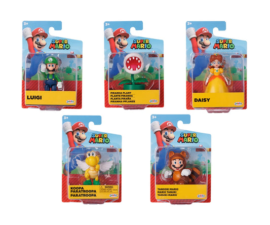 JAKKS super Mario 5 Limited Art 1 personaggio a scelta