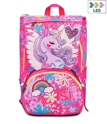 Seven SJ Gang Zaino Estensibile Big Flyunicorn Girl 24L