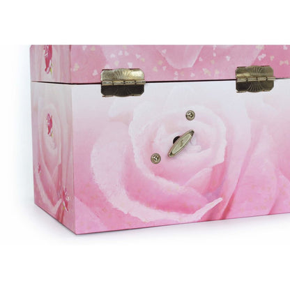 Trousselier Vanity Case con ballerina musicale (rosa)