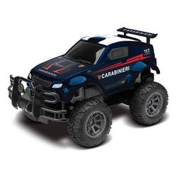 Radiocomando Fuoristrada 27 MHz CARABINIERI Blu Scala 1:16 2440