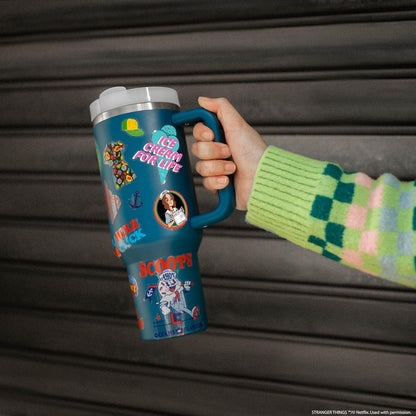 DB LINE – Set 24 Adesivi Stranger Things Stagione 3 – Licenza Ufficiale