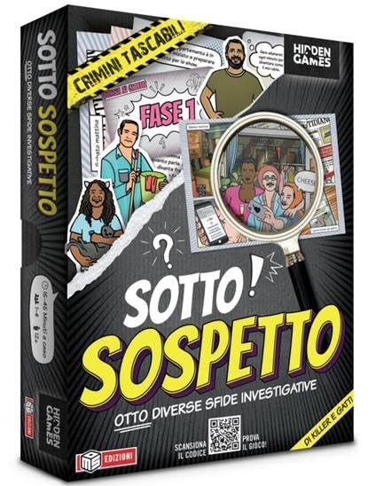 AA. VV. Hidden Games - Sotto Sospetto (otto Diverse Sfide Investigative)