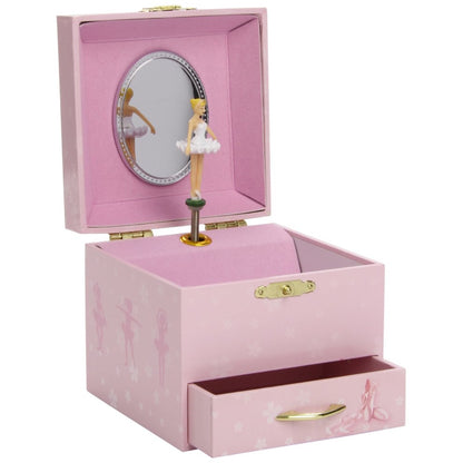 Trousselier TROUS20975 Scatola cubo musicale con ballerina - Rosa