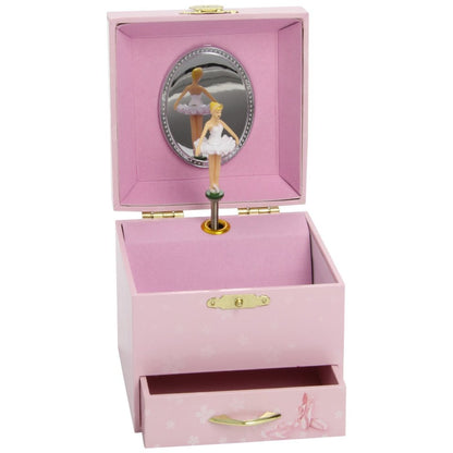Trousselier TROUS20975 Scatola cubo musicale con ballerina - Rosa