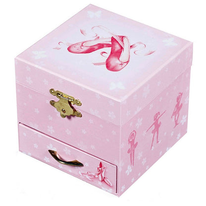 Trousselier TROUS20975 Scatola cubo musicale con ballerina - Rosa