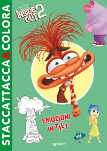 Emozioni in Tilt. Inside Out 2. Staccattacca&colora. Con Adesivi. Ediz. a Colori