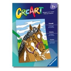 Ravensburger CreArt – Libro da Colorare Cavalli