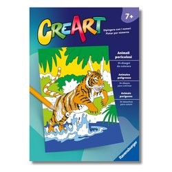 Ravensburger CreArt – Libro da Colorare Animali Pericolosi
