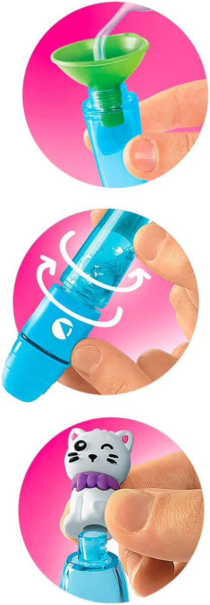 Clementoni Idea - Create Your Highlighters: Sweet Pets Laboratorio Degli Evidenziatori Personalizzati Kit Creativo per Bambini 6+ Anni Con 3 Eviden