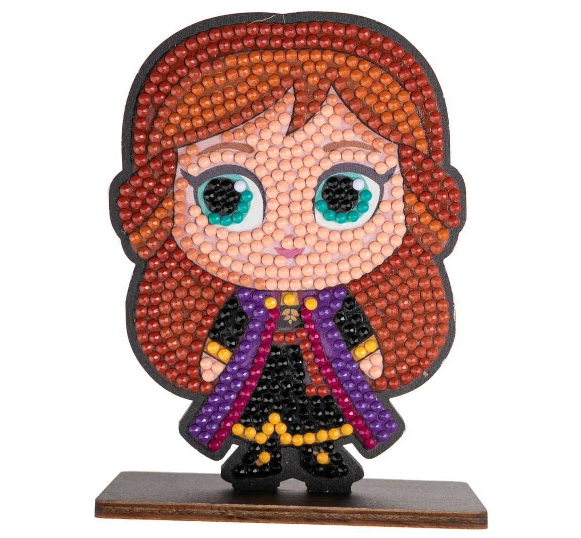 Crystal Art Buddies - Anna Frozen Disney Kit Diamond Painting 6+ Anni