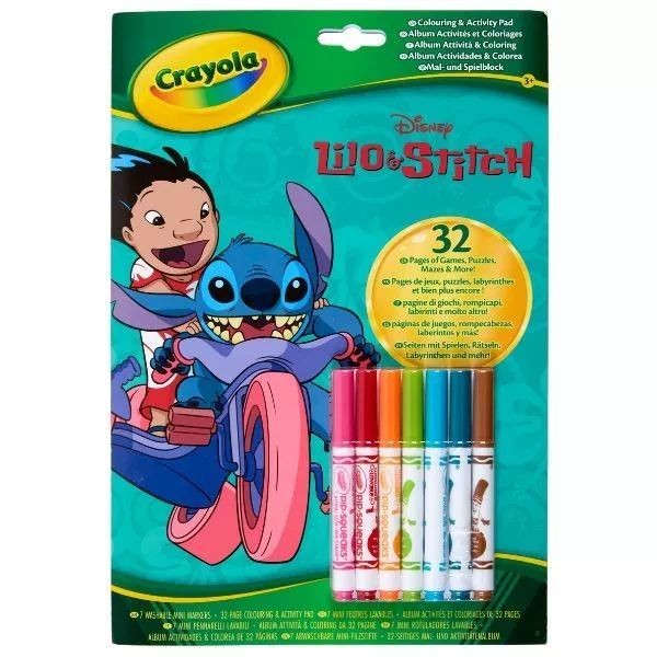 Crayola Lilo & Stitch Coloring and Activity Book