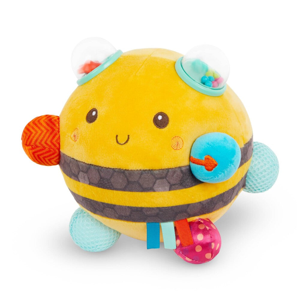 B. Toys Fuzzy Buzzy Bee - Ape Peluche Sensoriale con Suoni 0M+