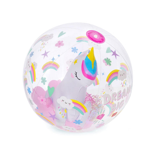 Legami - Inflatable Beach Ball PVC Inflatable Ball Soft for Children Inflatable Ball for Beach Parties Inflatable for Playing Football Volleyball