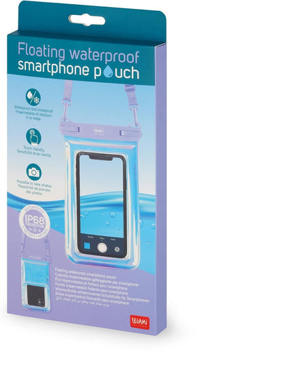 LEGAMI - Waterproof Phone Case Floating Smartphone Case Waterproof Bag Airtight Closure Touch Screen Underwater Case Max 6.5 Screen 13.5 X 27 X