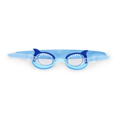 Legami - Swimming Goggles Kids Swimming Goggles Anti Fog Lenses UV Protection with Elastic Band and Adjustable Nose Bridge SHARK
