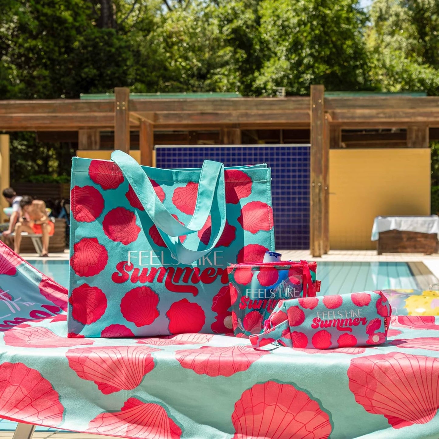 Legami Borsa Termica da Mare Pura Vida - Turchese | Taglia Small