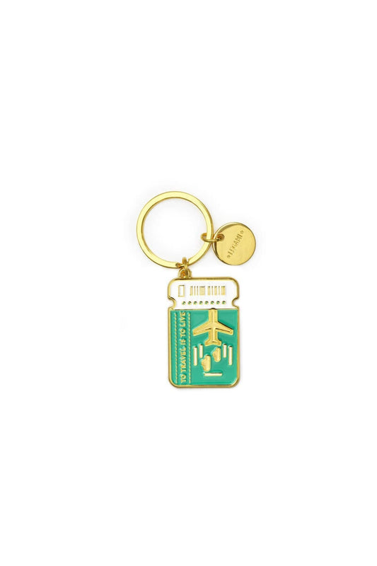 2PK Legami What a Key Ring Enamel Keyring Charm Bag Accessories Travel