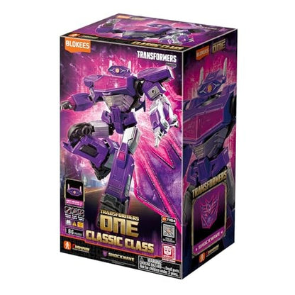 Blokees Transformers Shockwave Action Figure, confezione da 1