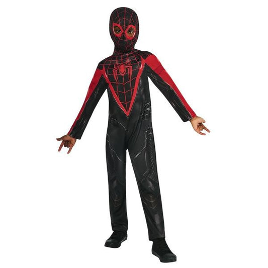 Costume Spider-Man Miles Morales Bambino – Taglia 5-6 Anni – Rubies