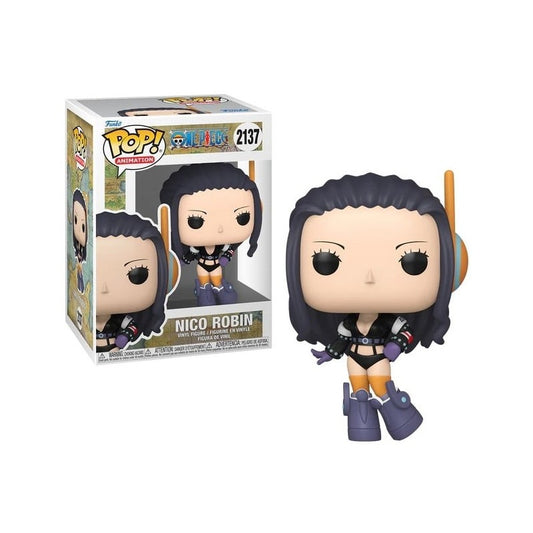 Funko - Pop! One Piece: Nico Robin di Egghead Island - Multicolore