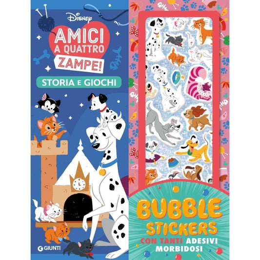 Disney Editions, Sticker, Amici a 4 Zampe Puffy Sticker