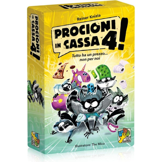 DV Giochi PROCIONI in CASSA 4! - PRIMO GIORNO 29/10 (Italiano)