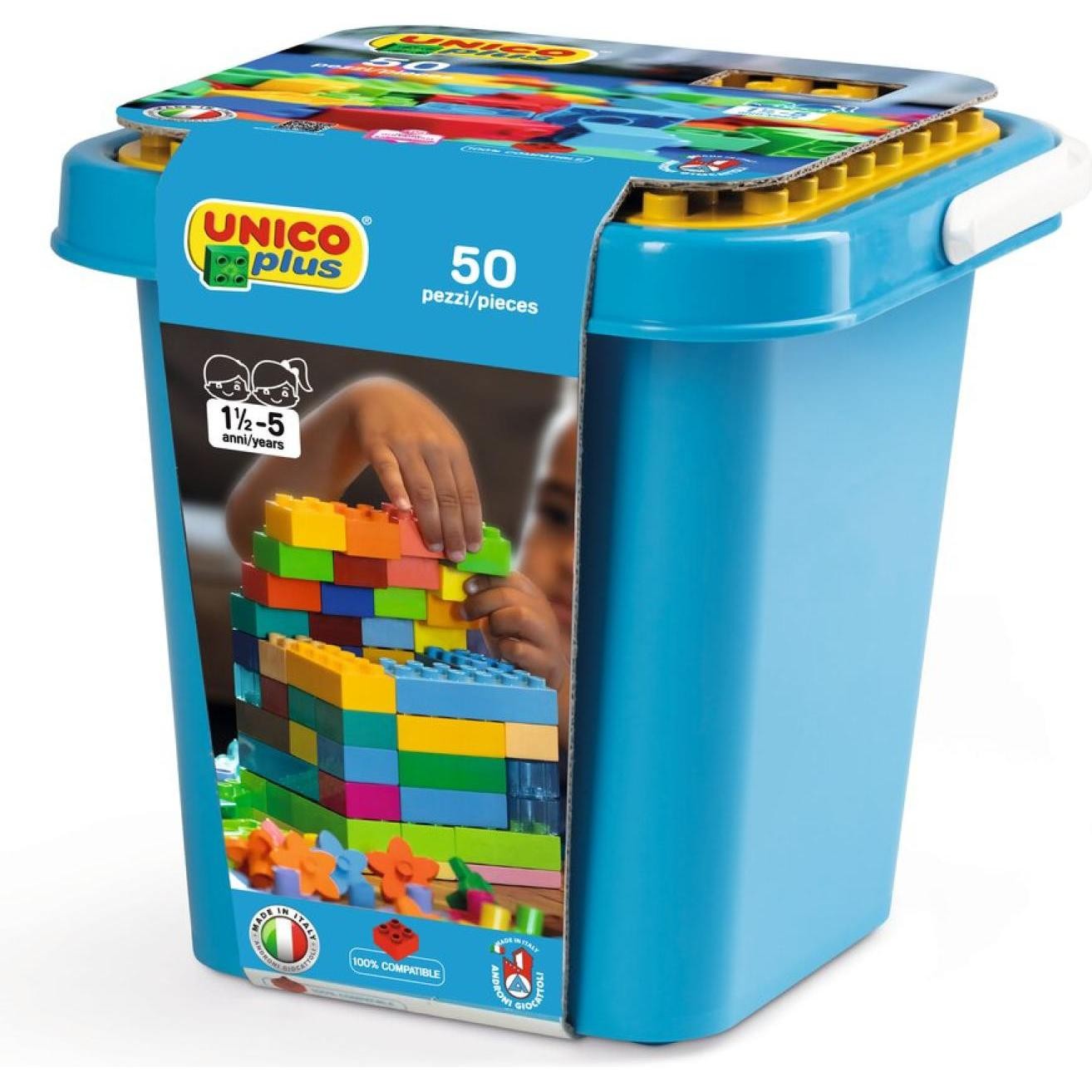 Altro Unico 50 mattoncini in secchiello