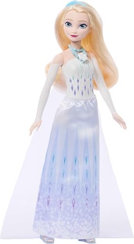 Disney Frozen – Bambola Elsa Jewel Reveal con Gemme e Accessori