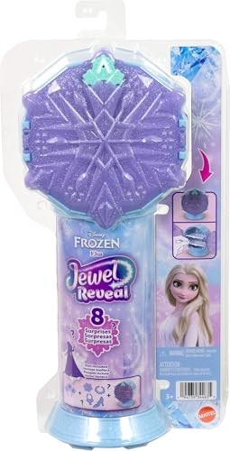 Disney Frozen – Bambola Elsa Jewel Reveal con Gemme e Accessori