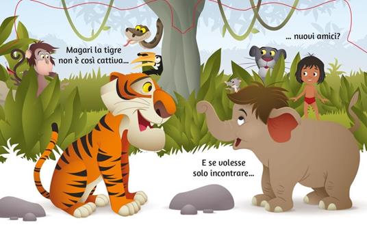 Walt Disney - Arriva La Tigre. Il Libro Della Giungla. Sagomini. Ediz. A Colori