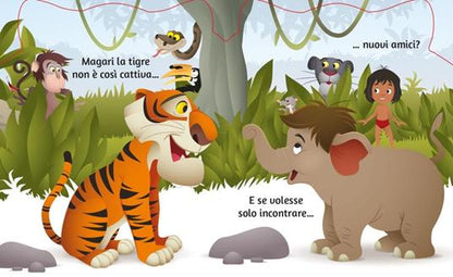 Walt Disney - Arriva La Tigre. Il Libro Della Giungla. Sagomini. Ediz. A Colori