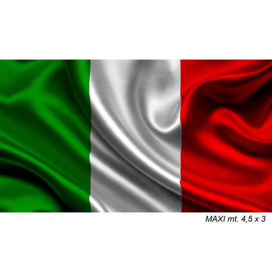 CIAO Bandiera Italia 4,50 X 3 METRI