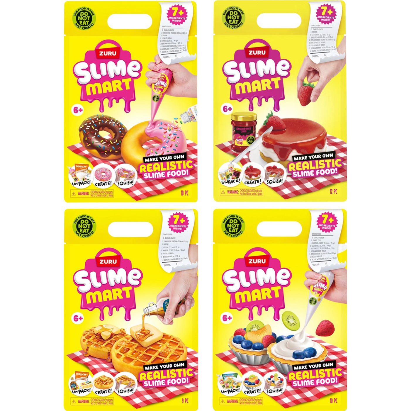 ZURU Slime Mart - Kit Slime Creativo con Ingredienti a Tema