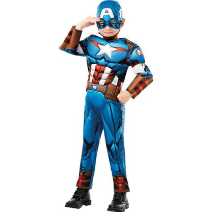 Costume Captain America Avengers Bambino – Taglia XXS (98-104cm) – Rubies