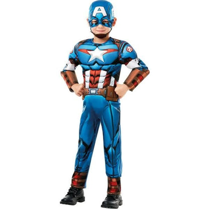 Costume Captain America Avengers Bambino – Taglia XXS (98-104cm) – Rubies
