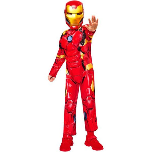 Costume Iron Man Avengers Bambino – Taglia 98-104cm (3-4 Anni) – Rubies