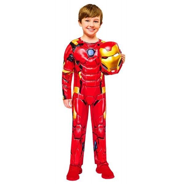 Costume Iron Man Avengers Bambino – Taglia 98-104cm (3-4 Anni) – Rubies