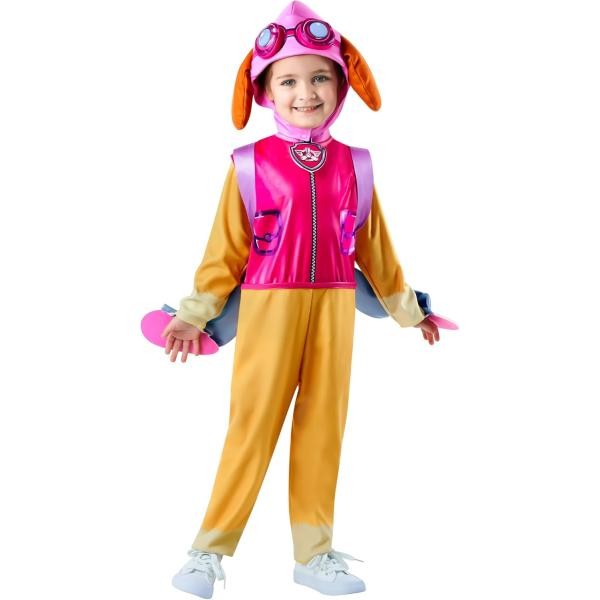 PAW Patrol – Costume Skye Bambina Taglia 3-4 Anni (98-104cm) DLX