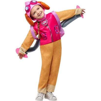 PAW Patrol – Costume Skye Bambina Taglia 3-4 Anni (98-104cm) DLX