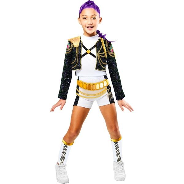 Costume KPop Demon Hunters Rumi Golden Deluxe Bambina – Taglia XS (110-116cm) – Rubies