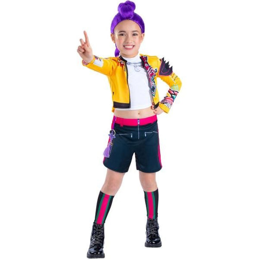 Rubies 5-6 KPop Demon Hunters Rumi Yellow Dress up Costume