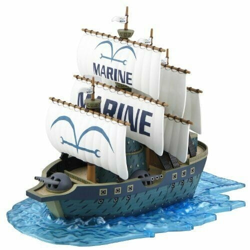 Bandai One Piece Grand Ship Collection Marine Warship Model Kit