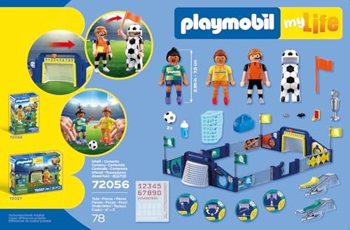 72056 Playmobil Campo da calcio - Confezione da 1