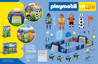 72056 Playmobil Campo da calcio - Confezione da 1