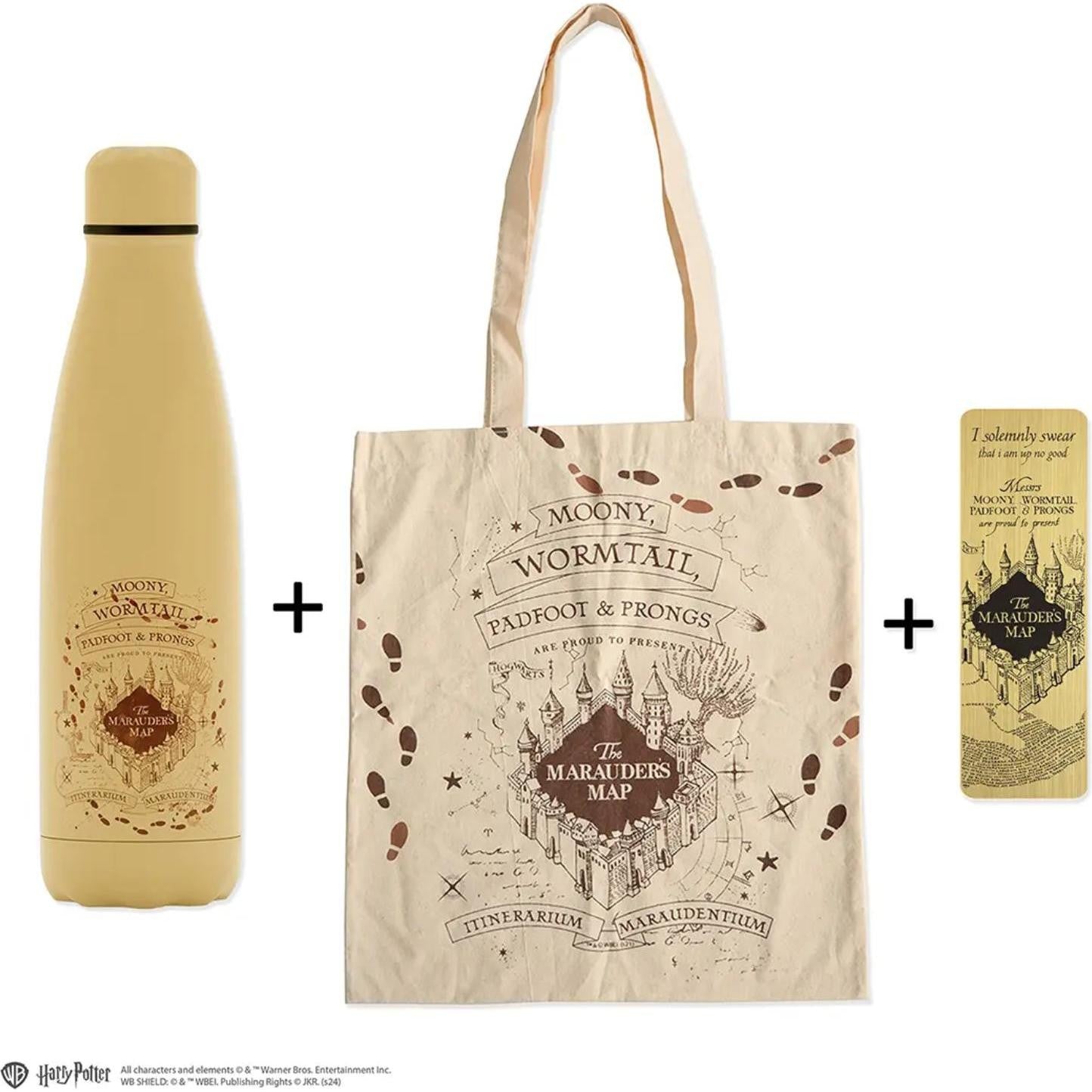 Harry Potter Gift Set 3 in 1 – Mappa del Malandrino e Tazze